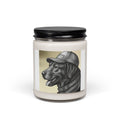 Dog Lover Soy Candle — Black Lab Portrait Scented 9oz Jar
